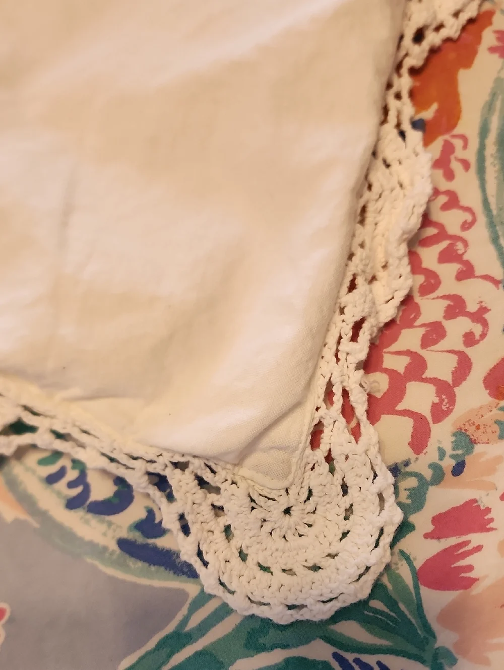 White Lace Crochet Embroidery Decorative Pillow Cover 25